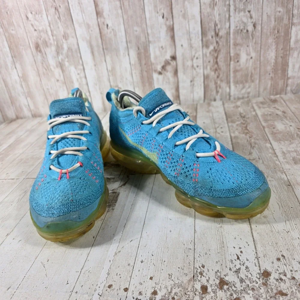 Nike Air VaporMax 2023 Flyknit Baltic Blue Citron Tint DV1678-400 Mens 9